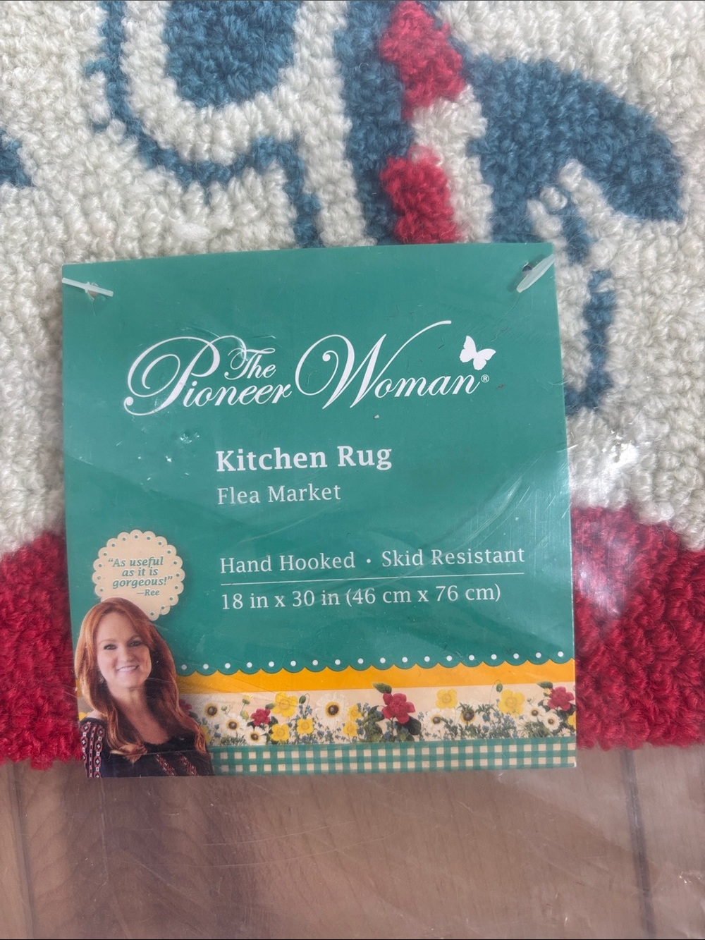 The Pioneer Woman “Flea Market” DISCONTINUED Floral Kitchen Rug – NEW - Picture 2 of 6